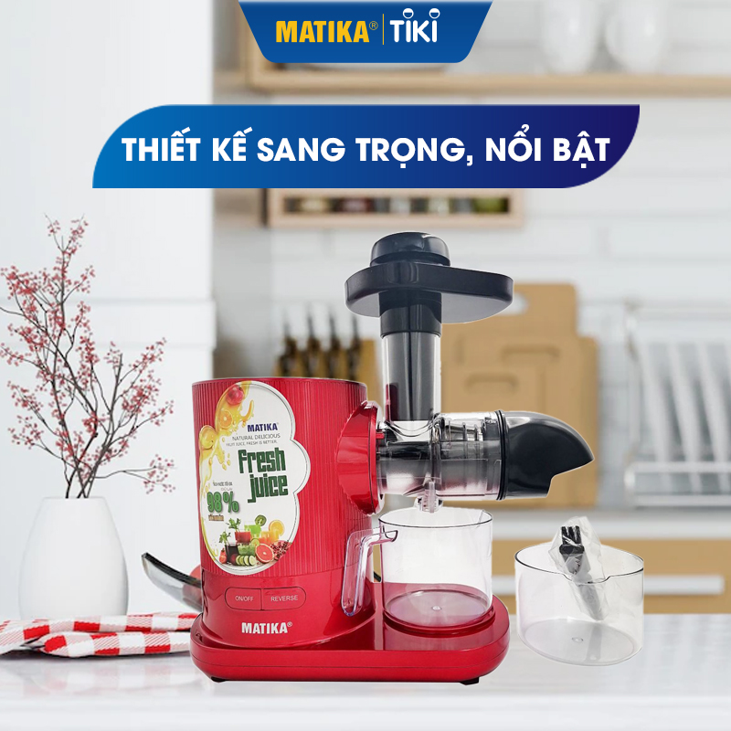 Máy Ép Chậm Trục Ngang MATIKA 1L 150W MTK-3240 - Hàng chính hãng