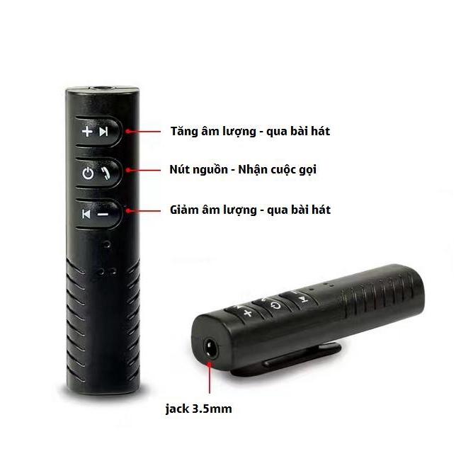 Thiết bị phát nhận bluetooth cho hệ thống dàn âm thanh, loa, tai nghe, dàn loa trên ô tô sứ dụng pin sạc