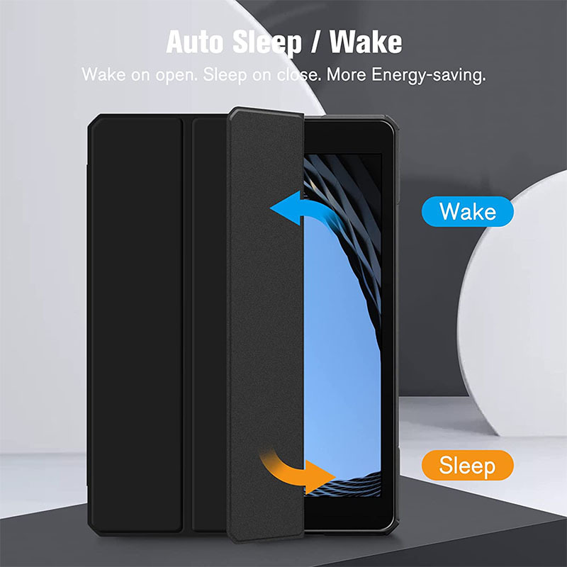Bao Da Cover Lưng Trong Dành Cho Ipad Gen 9 8 7 10.2 Inch 2021 Có Khe Pencil