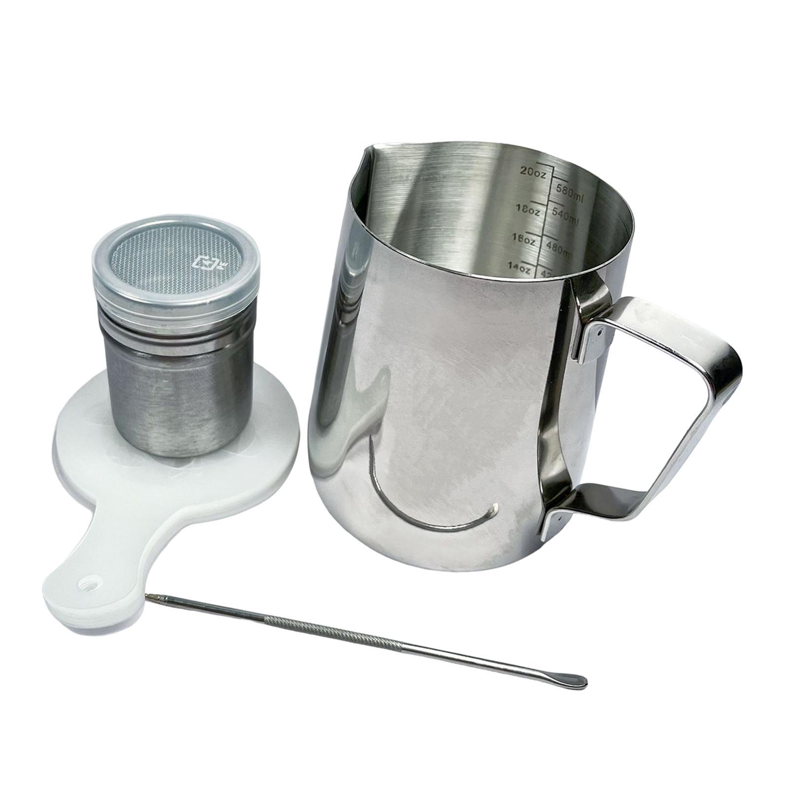 Stainless Steel Milk Frothing Cups for Home