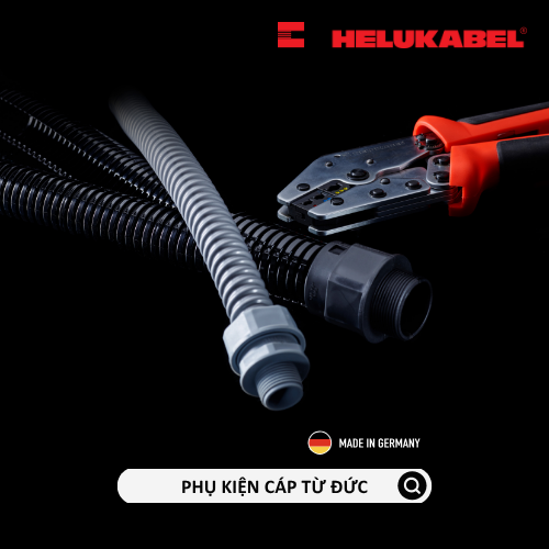 Đầu kết nối cáp DC HELUKABEL PV Connectors MC4-Evo 2A | 1 cặp Male &amp; Female/ bộ
