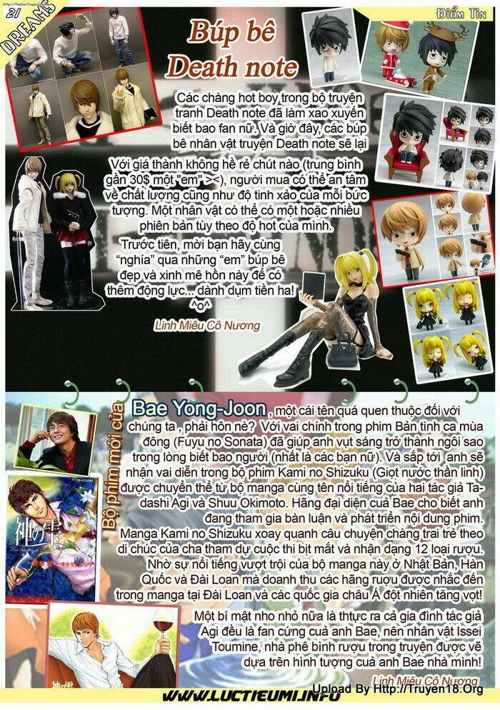 tạp chí dream chapter 10 21