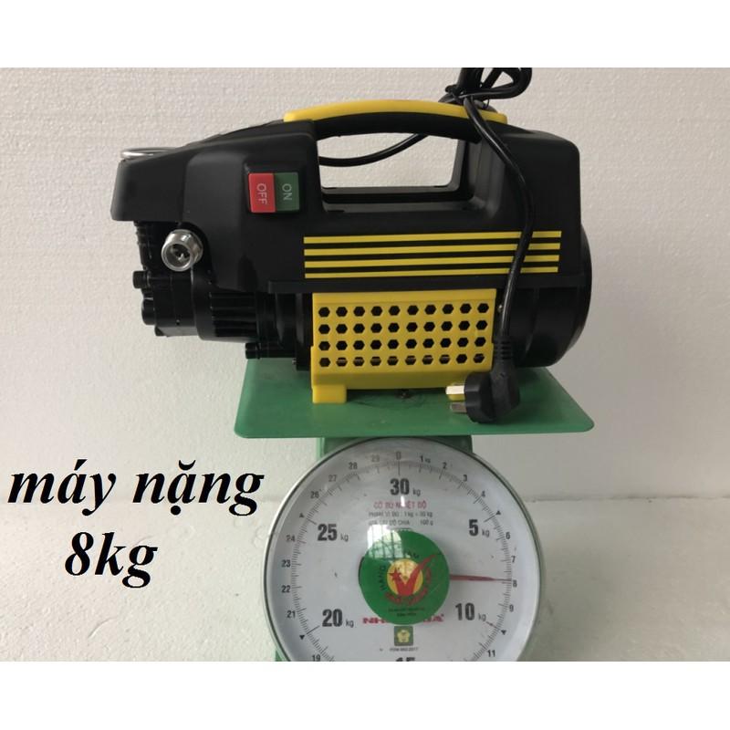 Máy rửa xe tự hút nước áp lực cao, công suất 1800w, tặng kèm bình tạo bọt