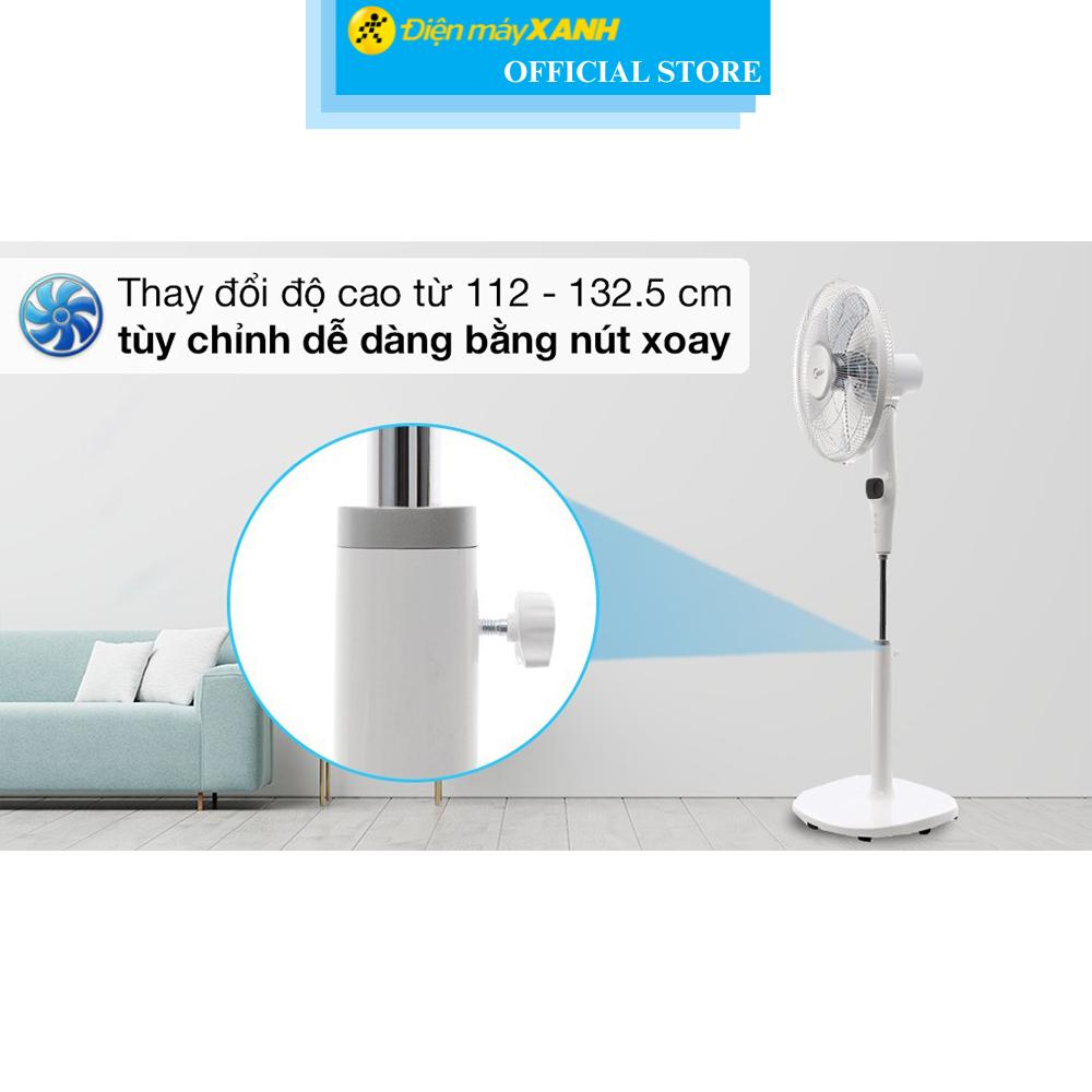 Quạt đứng Midea 5 cánh DC inverter FS40-15DR 55W - Hàng Chính Hãng