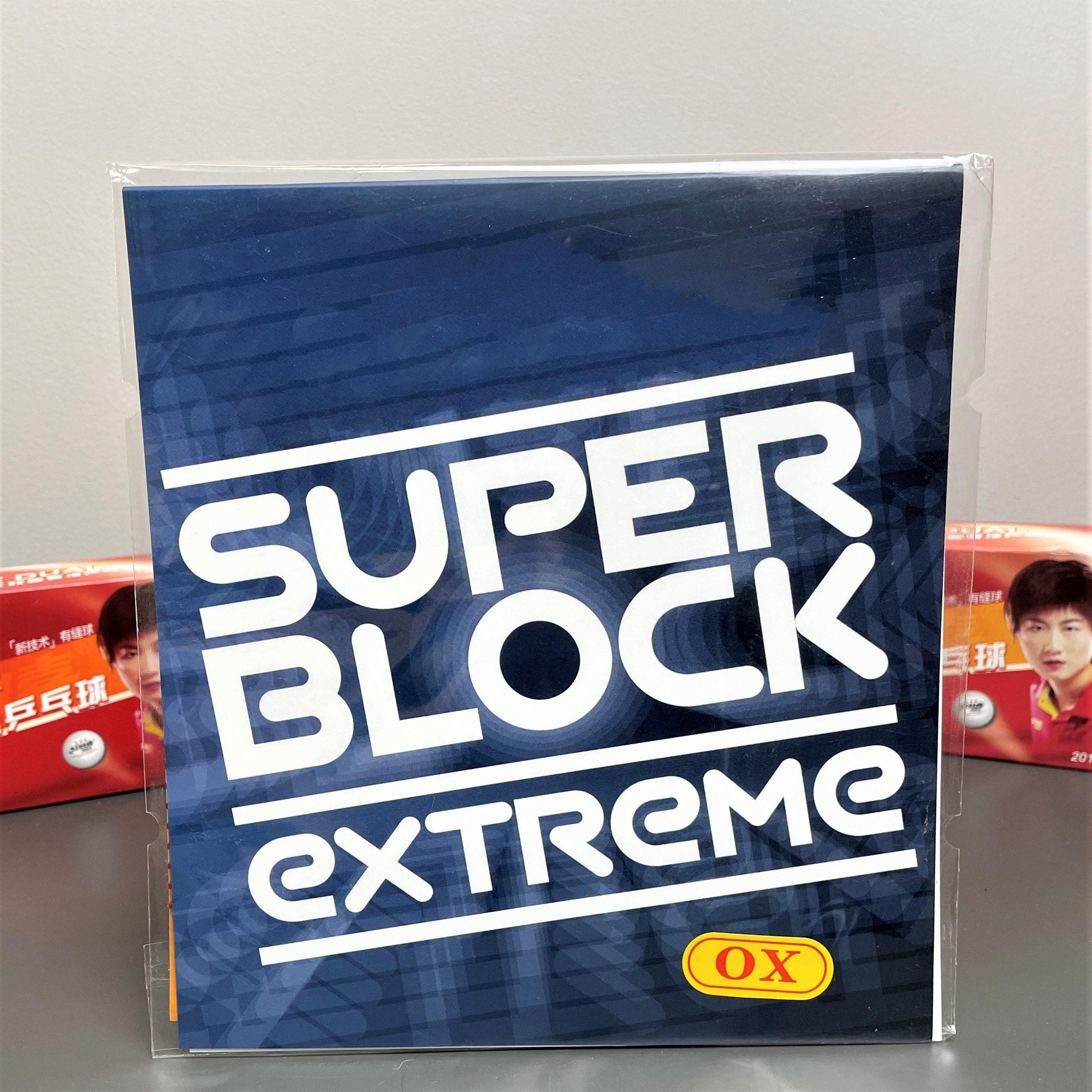 Mặt Vợt Bóng Bàn Gai Super Block Extreme - Siêu Truội ,Siêu Dị , Siêu Lắc - Phiên Bản Huyện Thoại Của Dân Chơi Gai Lâu Năm