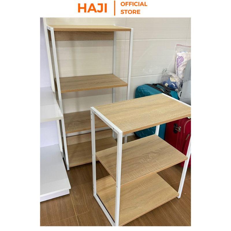 Kệ nhà bếp đa năng giúp lưu trữ và sắp xếp vật dụng gọn gàng khung sắt chống gỉ chịu lực tốt HAJI C05