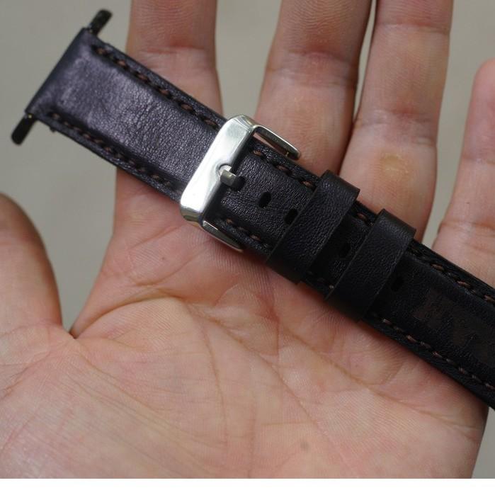 Dây đồng hồ RAM Leather apple watch da dê đen - RAM classic 1997