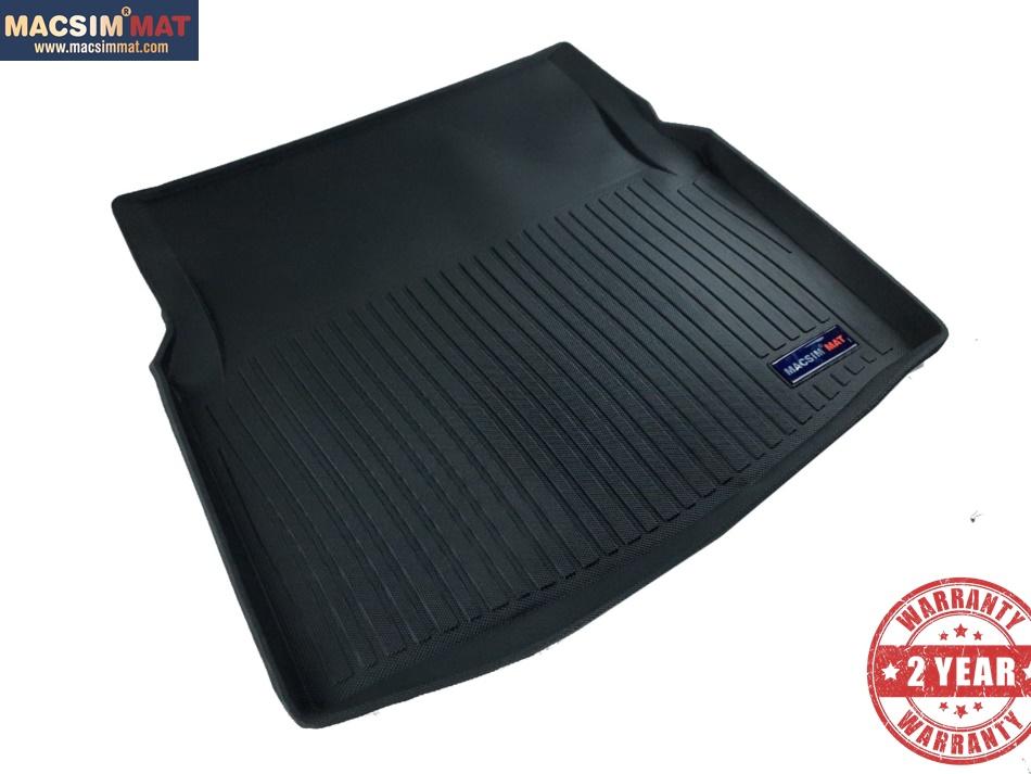Thảm lót cốp Mercedes C 2011-2015 nhãn hiệu Macsim chất liệu TPV cao cấp màu đen