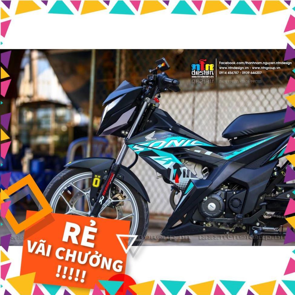 Tem Rời Sonic Mẫu Zin Đen Xanh