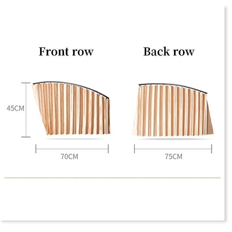 Rèm chống nắng hút nam châm trên xe ô tô 4 cửa
