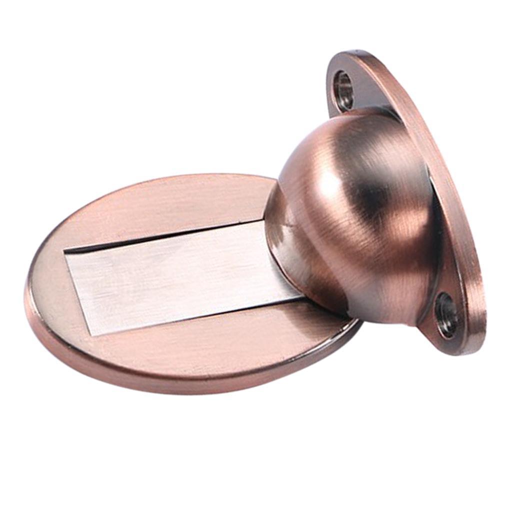 Alloy Magnetic Doorstop Door Stopper Door Catcher Holder Safety Close Silver