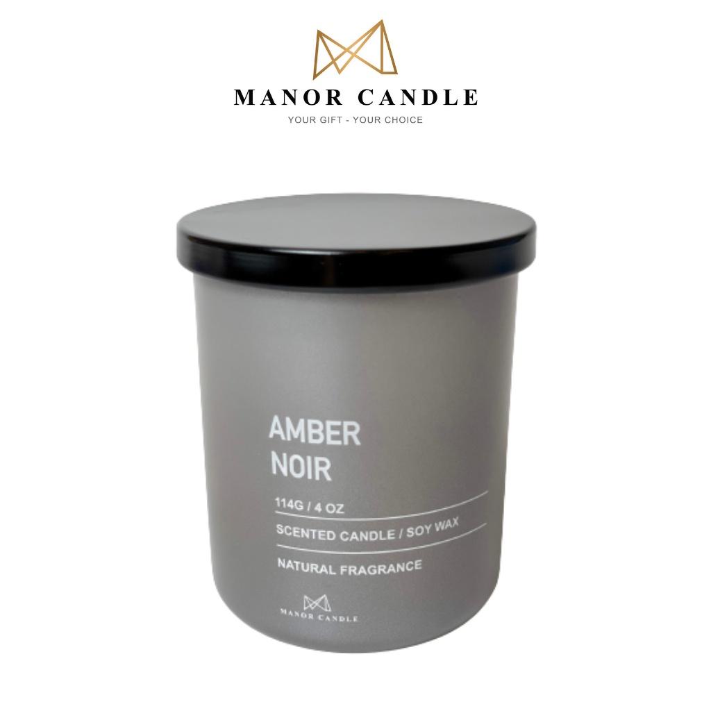 Nến thơm Amber Noir Manor Candle, size 4 oz 114g