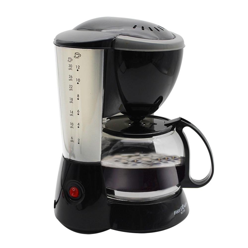 Coffee Maker Small Home Portable Automatic American Drip 800W Large Capacity Office Household Coffee Maker