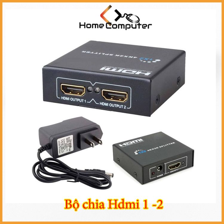 Bộ Chia HDMI Ra 2 Cổng, 4 Cổng, 8 Cổng, 1 Ra 2, 1 Ra 4, 1 Ra 8. Hàng Mạch Dài - Siêu Nét