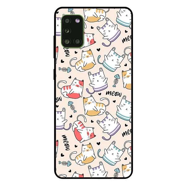 Ốp lưng dành cho Samsung A21 - A21s - A31 mẫu Mèo Meow