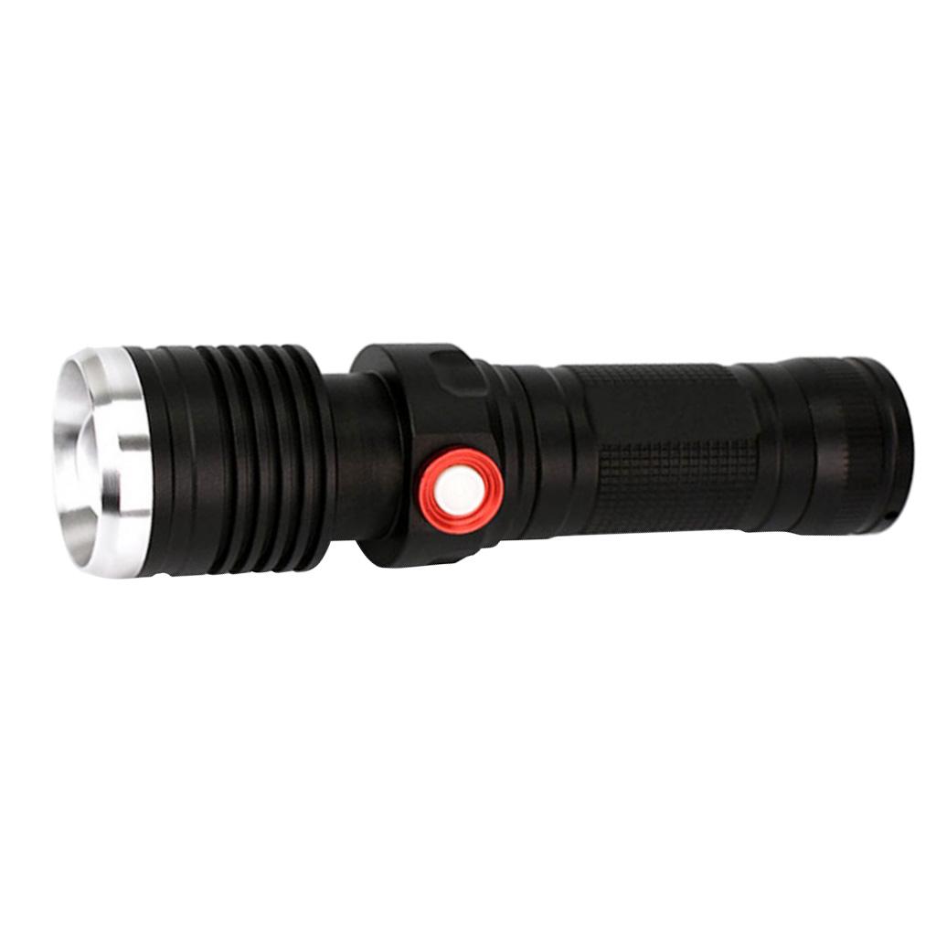 Portable Torch Flashlight USB Rechargeable Led Light High Powered Lamp