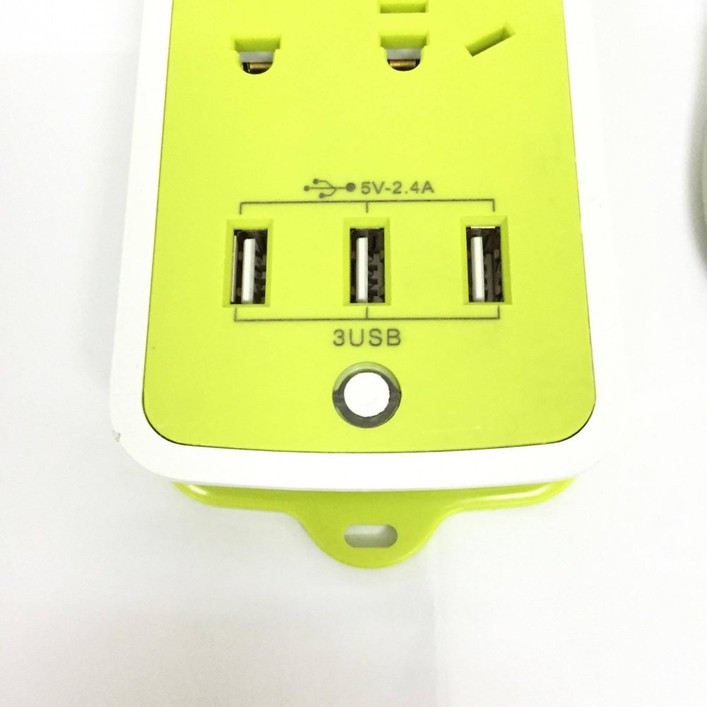 Ổ điện thông minh có 6 phích cắm 3 cổng USB