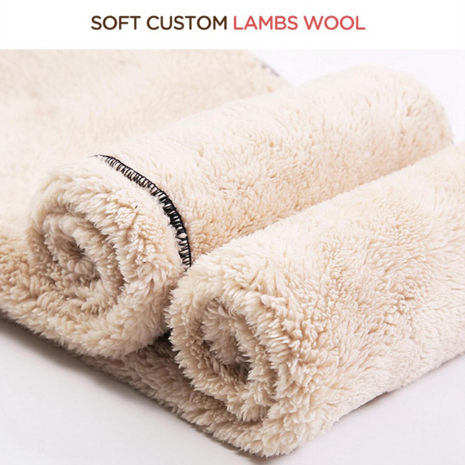 Womens Sweatpants Fleece Lining Jogger Pants Casual Harem Trouser Black  S