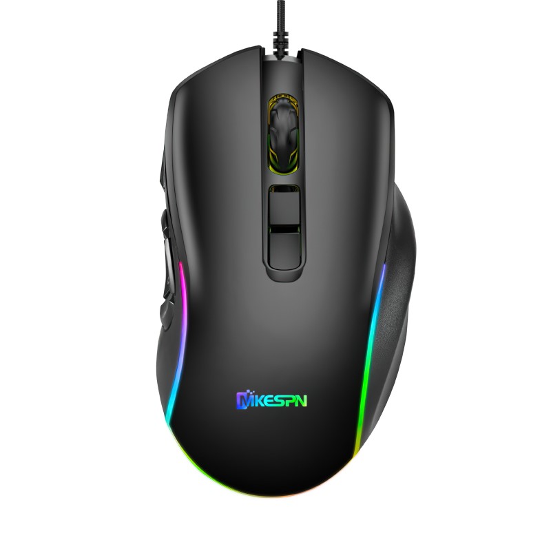 Chuột LED RGB 7200 DPI Gaming Esport Mouse Macro X9 cho máy tính laptop hàng nhập khẩu
