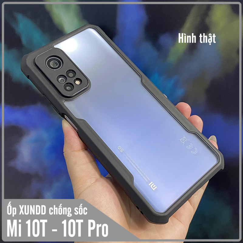 Ốp lưng cho Xiaomi Mi 10T Pro - Redmi K30S chống sốc trong viền nhựa dẻo XunDD - Hàng Nhập Khẩu