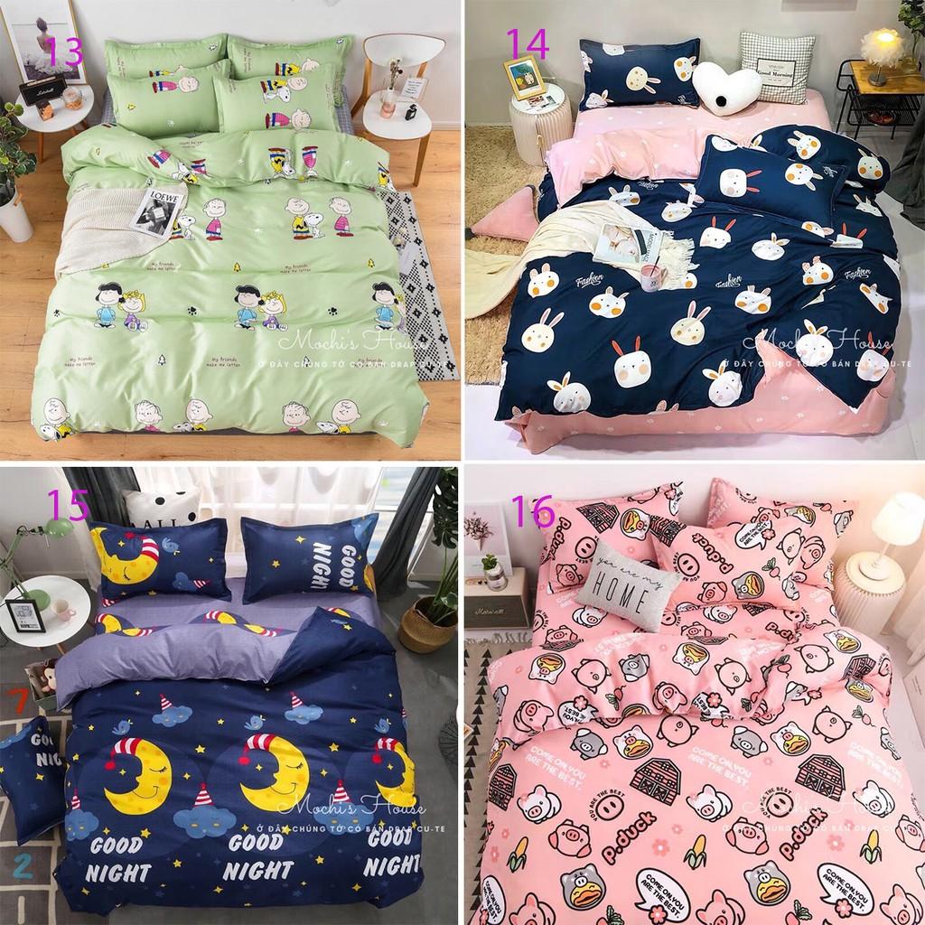 MẪU CỰC CUTE BỘ GA GỐI COTON POLY NHẬP KHẨU