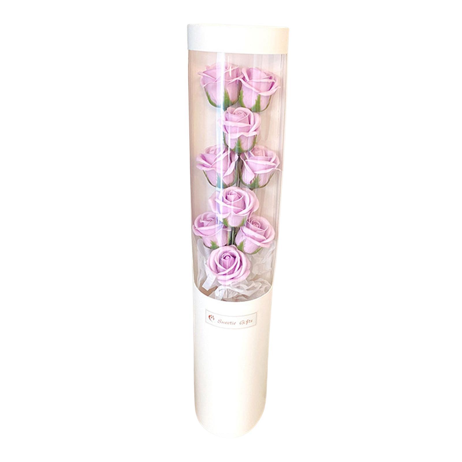 Artificial Flower Rose for Grandma Light up for Anniversary Bookshelf Decor