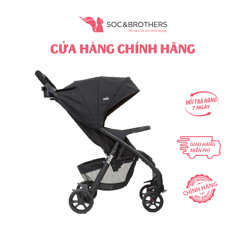 Xe đẩy trẻ em Joie Muze LX W/ FM Coal