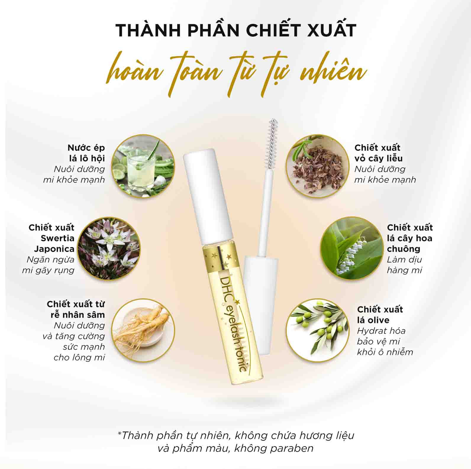 Tinh Chất Dưỡng Mi DHC Eyelash Tonic 6.5ml