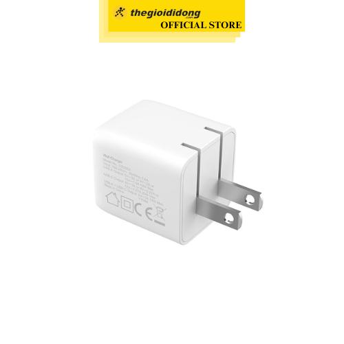 Adapter Sạc 2 cổng Type C PD QC 3.0 20W Xmobile DS255A - Hàng Nhập Khẩu