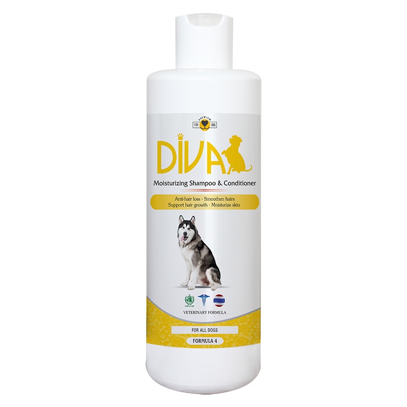 Sữa tắm dưỡng lông dành cho chó lông xù - DIVA 4