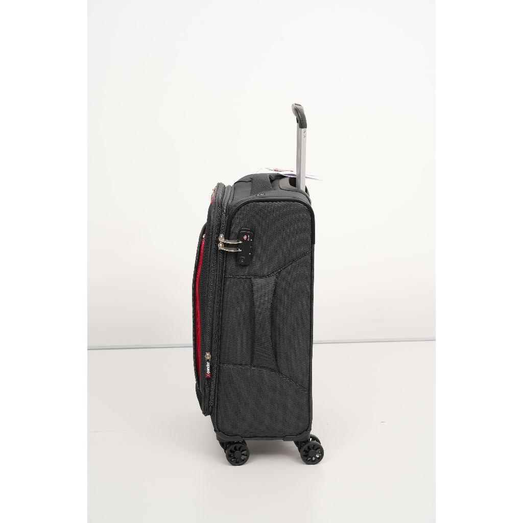 Vali Vải Ricardo The Vista 2.0 size 20/24/28 inch, Vải Polyester Trượt Nước, Bảo hành Quốc Tế 5 Năm - Đen