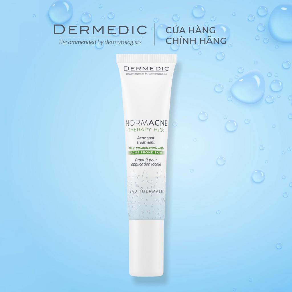 Chấm mụn Dermedic NORMACNE Therapy H2O2 acne spot treatment 15ml