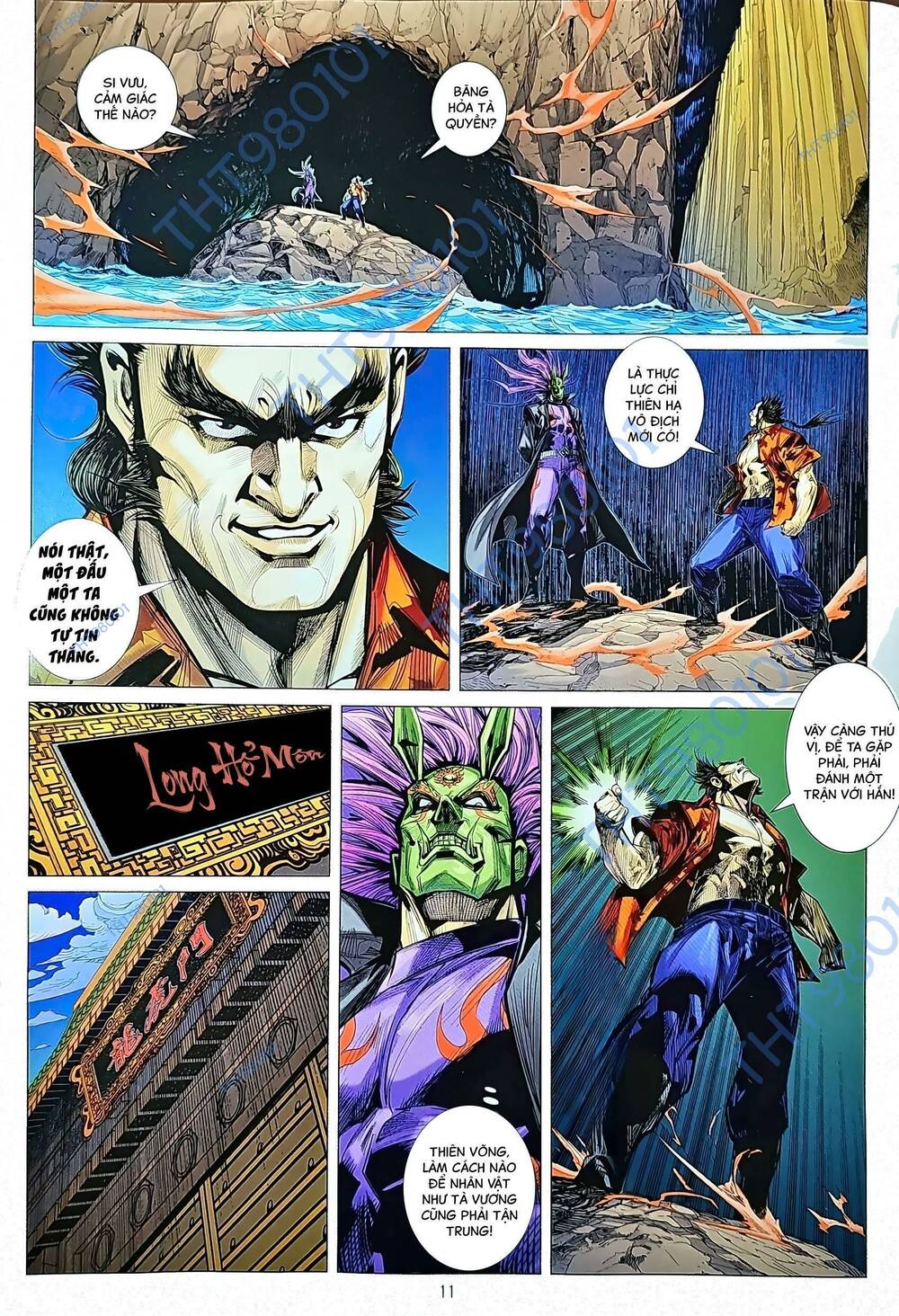 tân tác long hổ môn chapter 1209 11