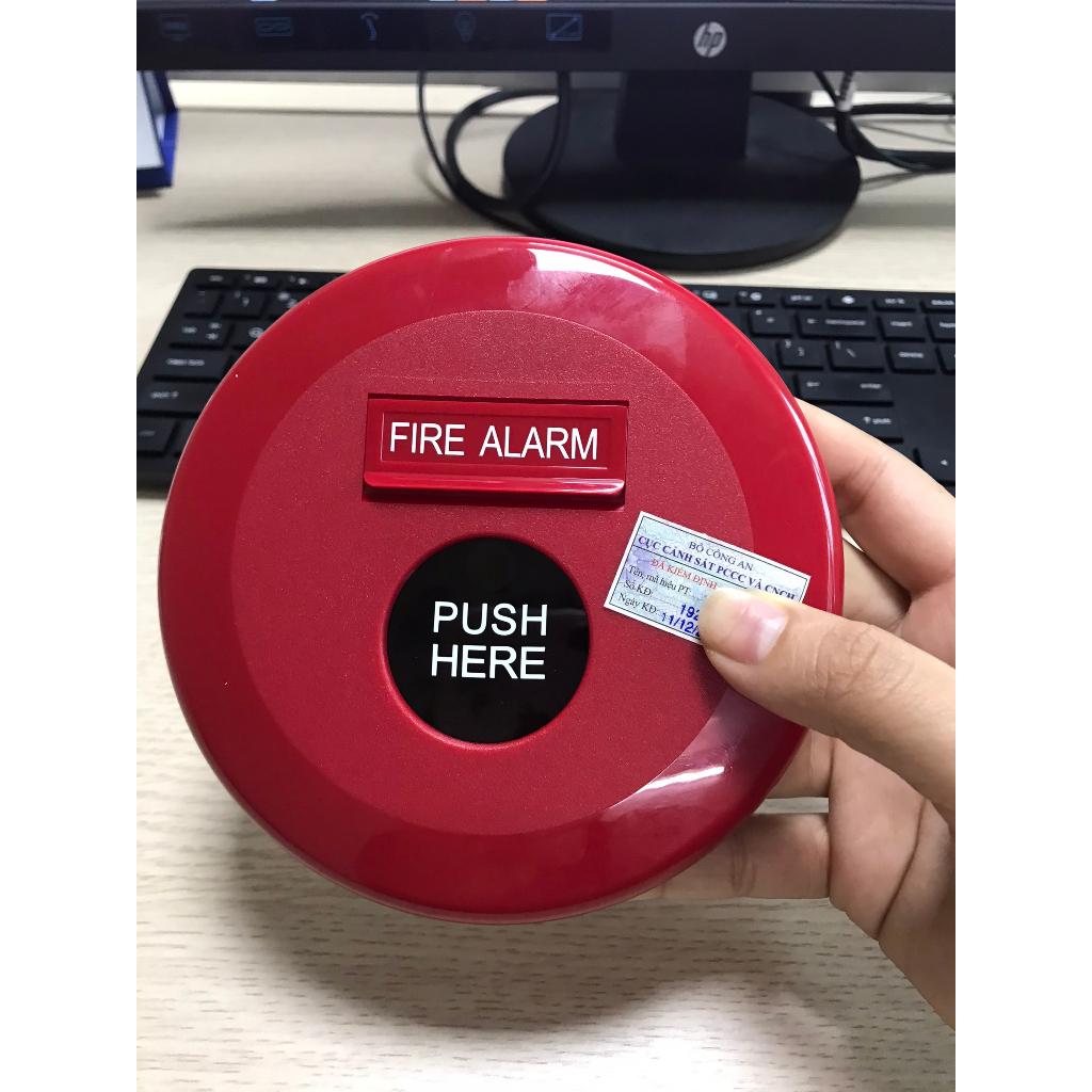Nút nhấn khẩn Chungmei, 24V , nút ấn báo cháy