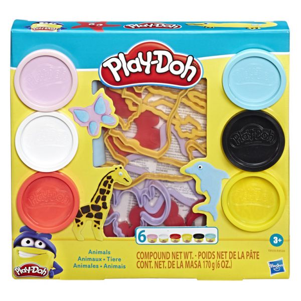 Khuôn Tạo Hình Thế Giới Động Vật Tặng Kèm 1 B5517 PLAYDOH CBE8535/E8530-B5517