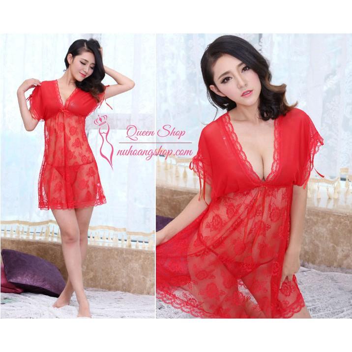 Đồ ngủ quyến rũ VNS285B- đầm ngủ đẹp