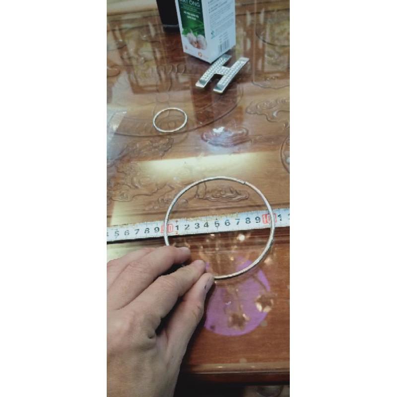 Sét 5 cái khoen tròn thép to cao cấp cho các loại móc và phụ kiện balo túi xách