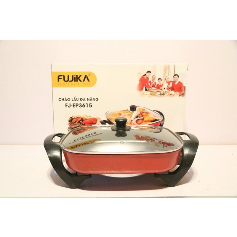 Chảo lẩu điện vuong 3 lít Fujika. Hàng chính hãng , bảo hành 12 tháng