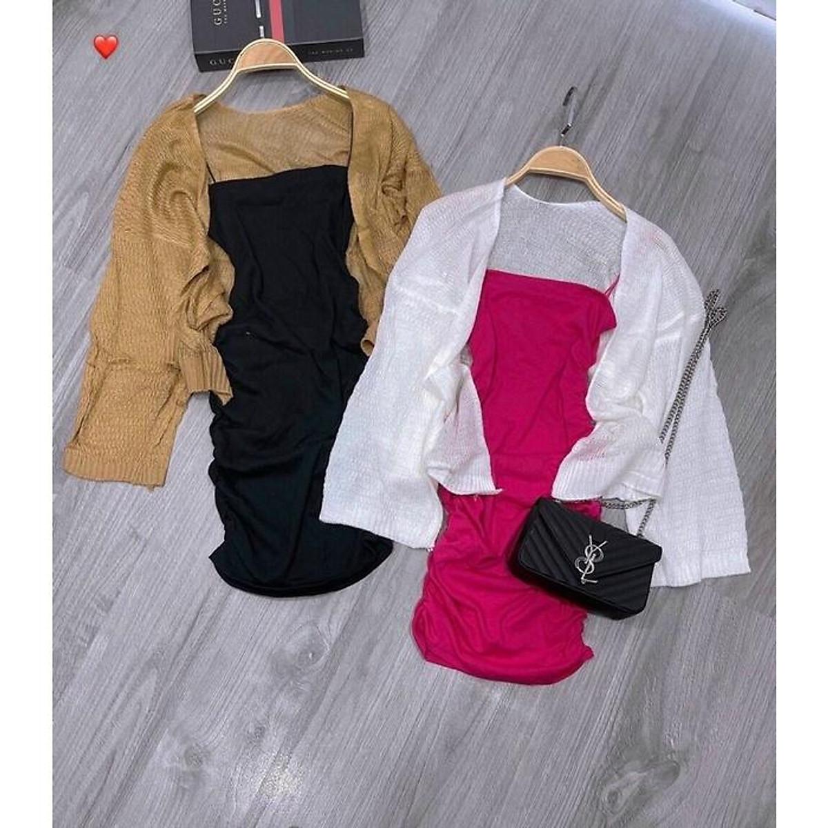 Áo khoác len cardigan phong cách Hàn Quốc