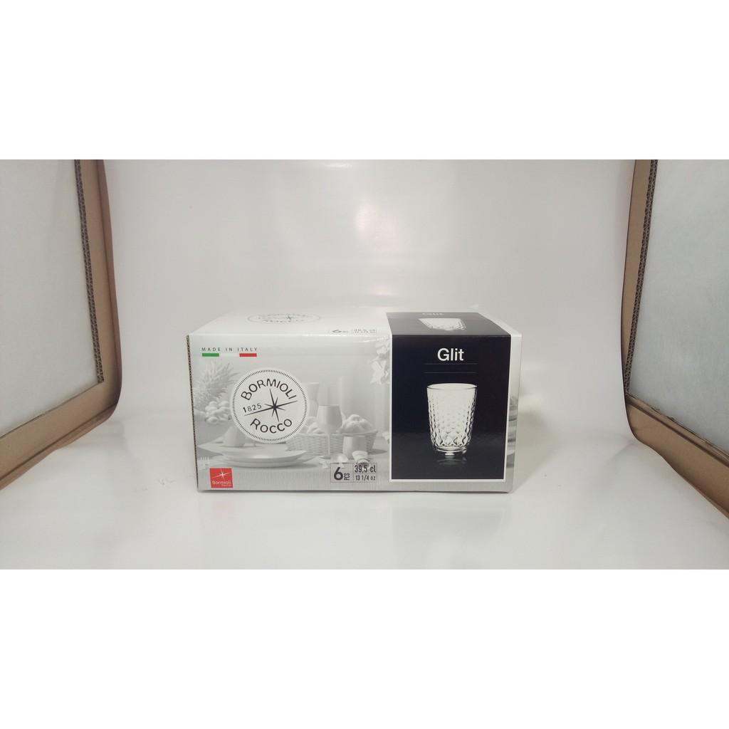 Bộ 6 ly thủy tinh GLIT Bormioli Rocco -295ml - 395ml