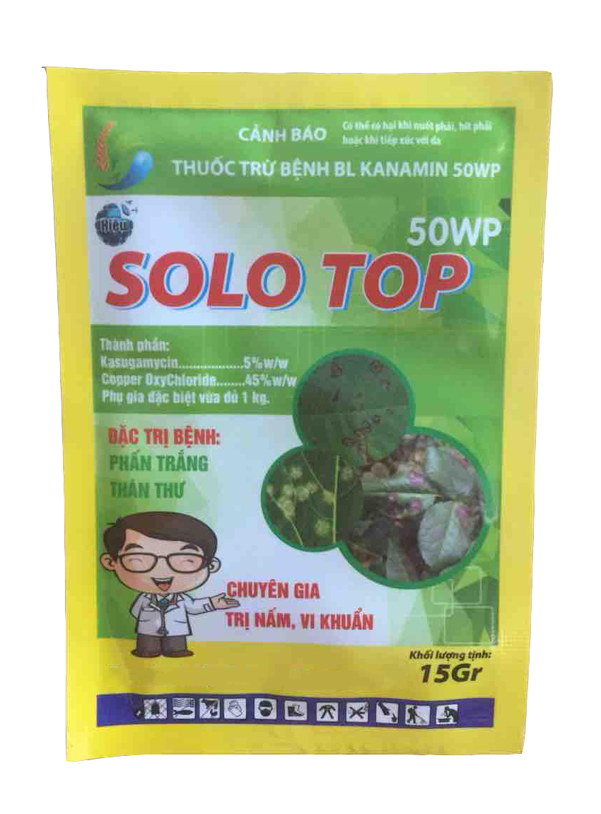 Solo Top 50Wp - Thuốc Trừ Bệnh Thán Thư - Kháng Nấm Phấn Trắng Cho Hoa Hồng - Hoa Kiểng Và Cây Trồng
