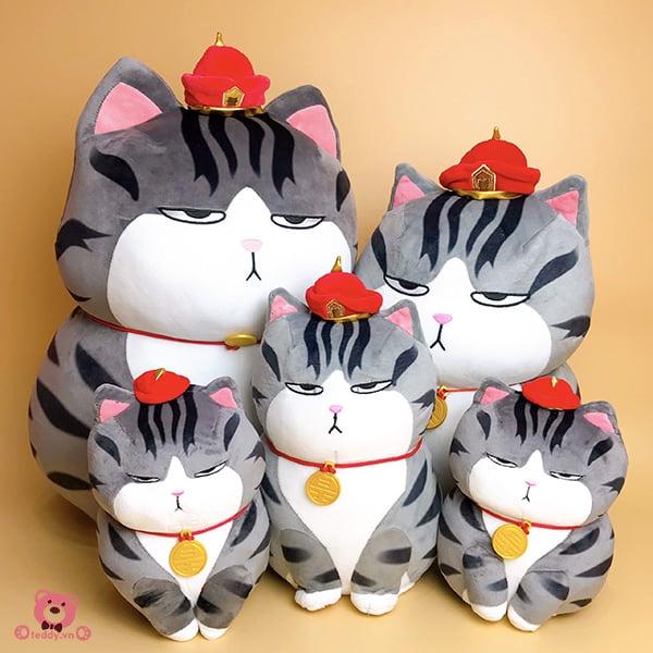 Gấu bông mèo hoàng thượng dễ thương ️ hàng nhập ️ Giá xưởng