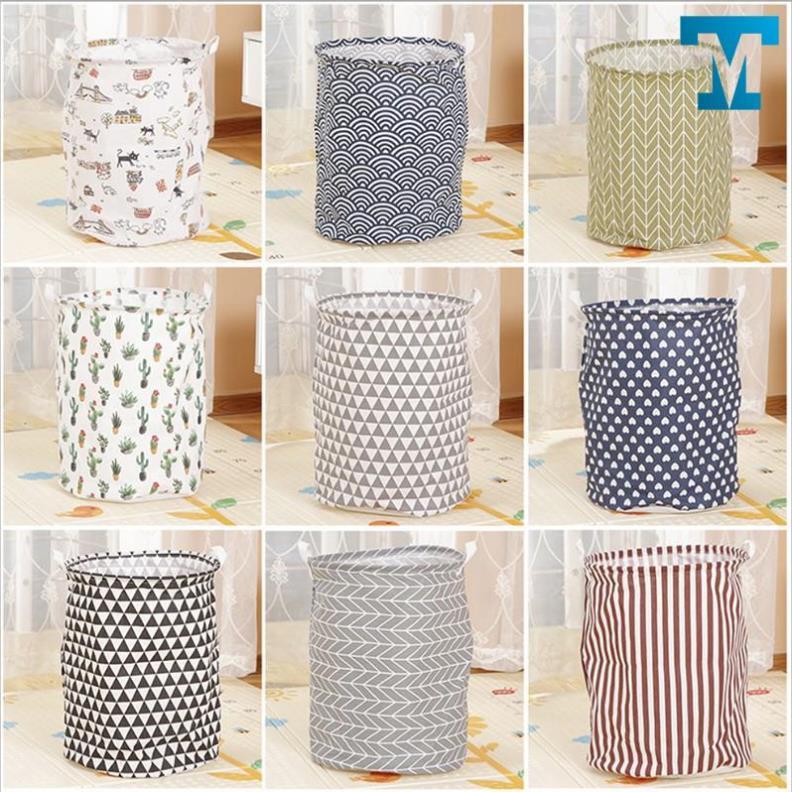 Giỏ vải đựng đồ giặt, sọt vải để quần áo