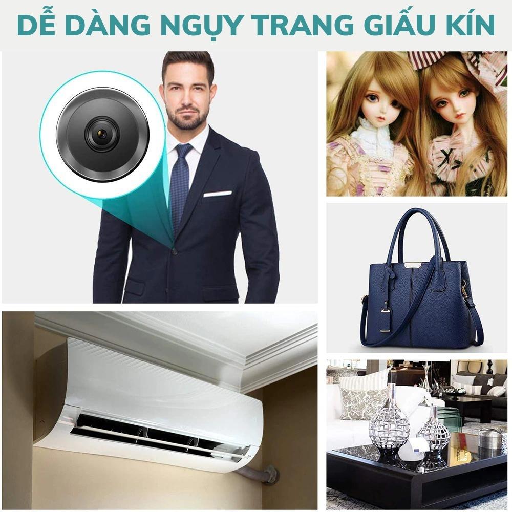 Camera quan sát Wifi V99 Pro quay phim Full HD 4K xem từ xa qua điện thoại