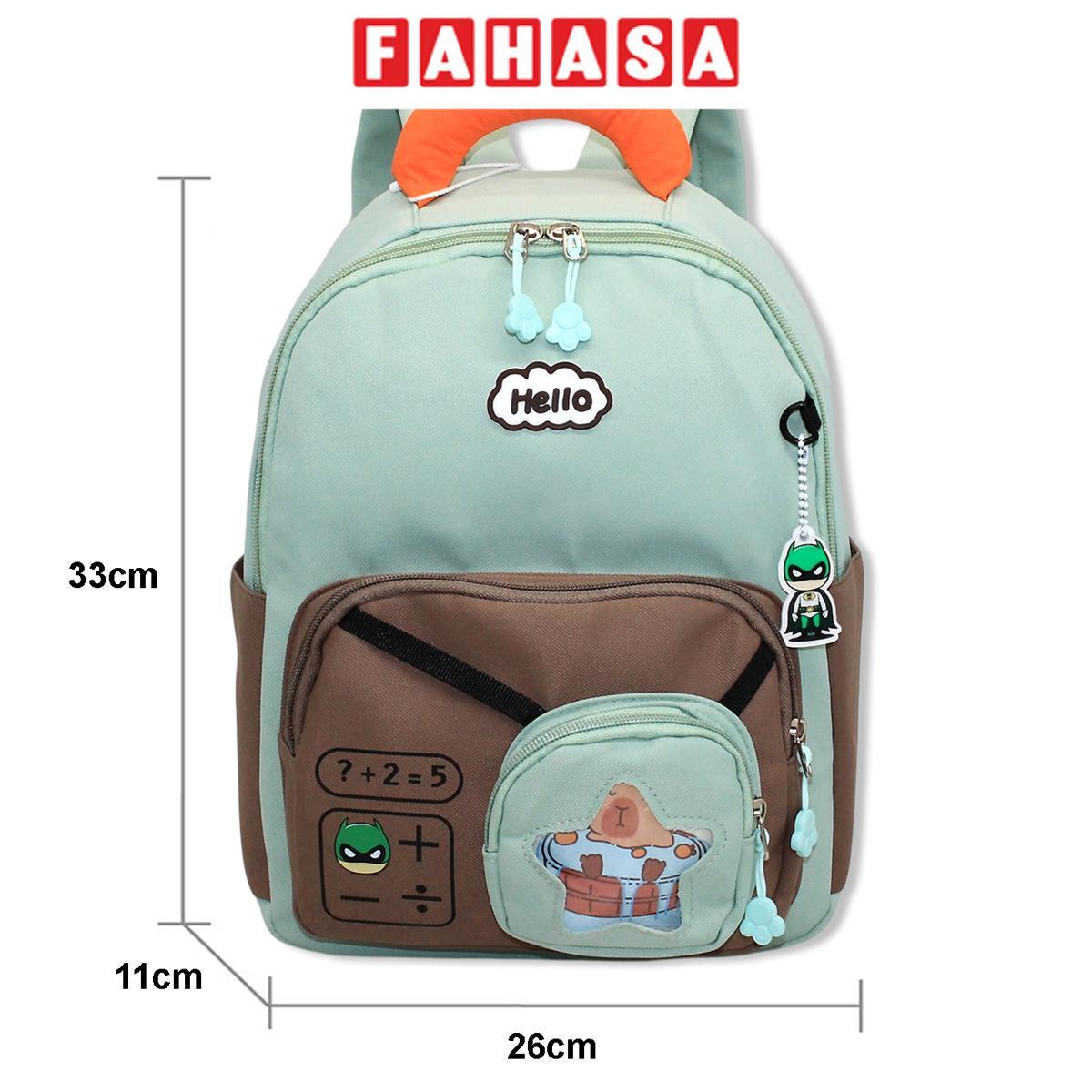 Ba Lô Mầm Non Ngôi Sao - Baoding Yunxi WT3339 - Màu Xanh Mint