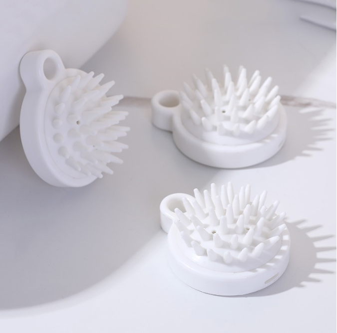 Lược gội đầu Nhật Bản bằng silicone mát xa da đầu giảm rụng kích thích mọc tóc, làm sạch da đầu GD728-LuocMuji