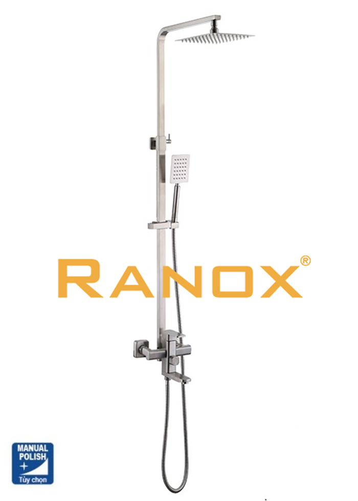 Sen cây tắm đứng RANOX vuông nóng lạnh RN705