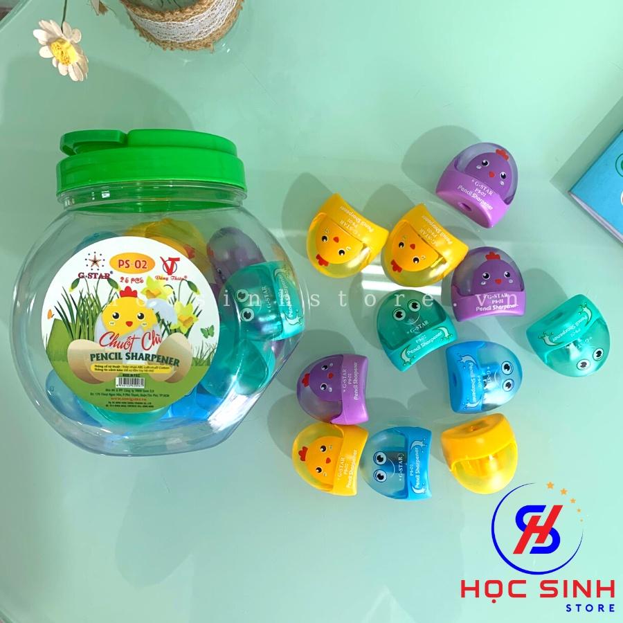 Combo 5 cái chuốt chì PS02 GSTAR 25 cái/hộp