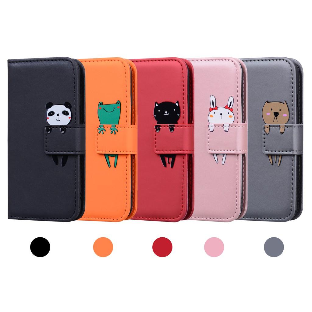 Ốp lưng da ví gập cho iPhone SE 2020 iPhone 8 iPhone 7 iPhone 6 6S Plus