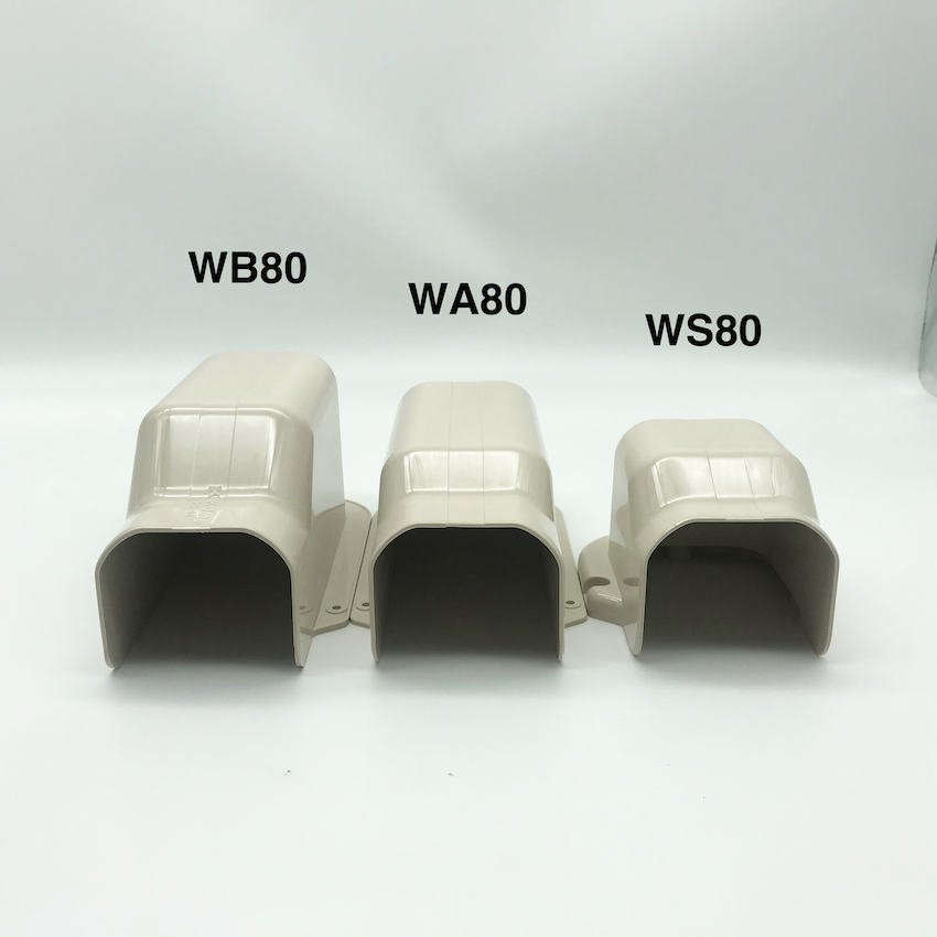 Trunking Nhựa Fineduct Chụp Áp Tường WA70/WA80/WB80/WS80/WA100/WA120/WA140 - Hàng Nhập Khẩu